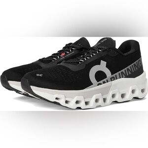 ON cloudmonster 2, Men's Black Running Shoes